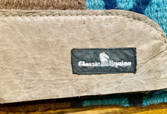 CLASSIC EQUINE ESP 32 x 32 WOOL TOP SADDLE PAD