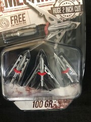 G5 Megameat Crossbow 100 Grain 2″ Expandable Broadhead 3 Pack