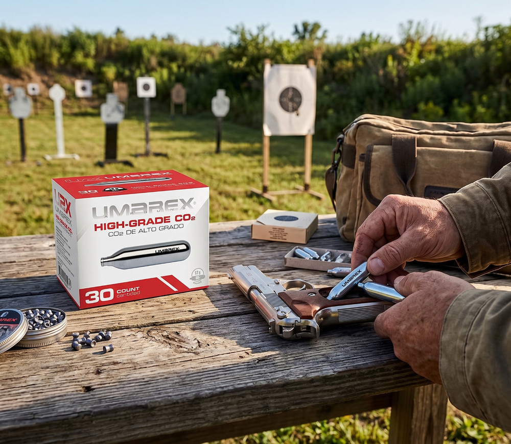Umarex High-Grade CO2 Cartridges for Pellet Guns 12 Gram 12 Pack