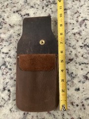 Handcrafted And Handtooled Traditional Archery Belt / Hip / Side Quiver