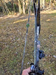 Mathews Switchback XT RH 70lb 29in Draw Bow Hunting 33.5in Gray/Black/Tan