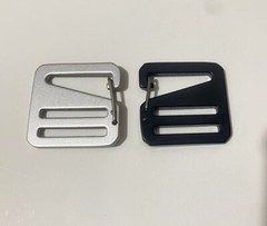 Aluminum Alloy G Hook Metal Buckle 20mm 25mm Adjusters Bag Backpack Webbing DIY