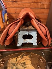 Hermes Cavale Saddle 16.5. /17 AL NEW!
