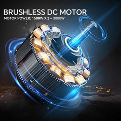 3000W/67.2V 15.6AH Dual Motor 20in Off Road Electric Self Balance Vehicle APP z7