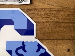 Grizzly Griptape Big G Bear Sticker Torey Pudwill Skateboarding Supreme