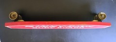 Vintage Wooden Rinky Dink Surf Board Metal Steel Wheels 24″ Skateboard 1960s