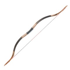 Archery Traditional Recurve Bow Longbow Mongolian Horsebow & 12x Arrows Hunting