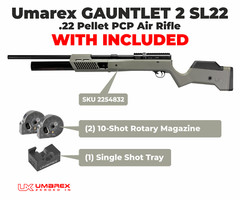 Umarex Gauntlet 2 SL22 .22 Caliber PCP Side Lever Air Rifle 2254832