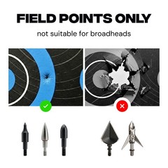 BALLISTA Reusable Self-Healing Rubber Archery Target Bright Bullseyes 13.8×23.6″