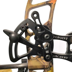 Archery Compound Bow Sight 1 Pin Professional Bow Sight Light Micro Adjustable ]