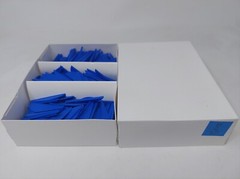 2.0″ Blue Raptor II R2 Vanes By Norway Industries: Bulk Package Of 500 Count