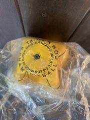 Western Star Tetherball Game Set – Soft-Touch Full size, Classic Yellow