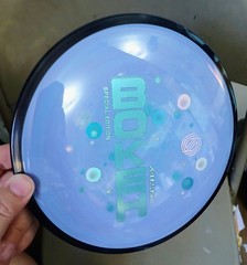 Black Swirly Rim Job ✈️ New Axiom Neutron Bokeh ✈️ Simon Lizotte Special Ed 173g