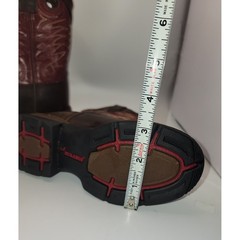 Kids Durango Western Cowboy Boots Size 9.5 Brown Red Western Boots A10-379