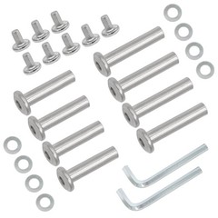 8PC Inline Skate Wheel Axles Socket Screws 6mm OD 30mm 35mm Replacement Hardware
