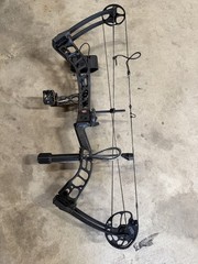 PSE Stinger ATK Black Compound Bow with HuntR Bow Case for Men & Women