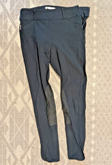Tailored sportsman mid rise side zip 28