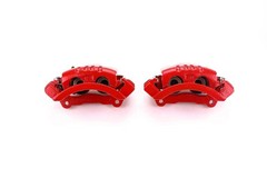 Power Stop Rear High-Temp Red Powder Coated Calipers For 2006-2008 Dodge Ram …
