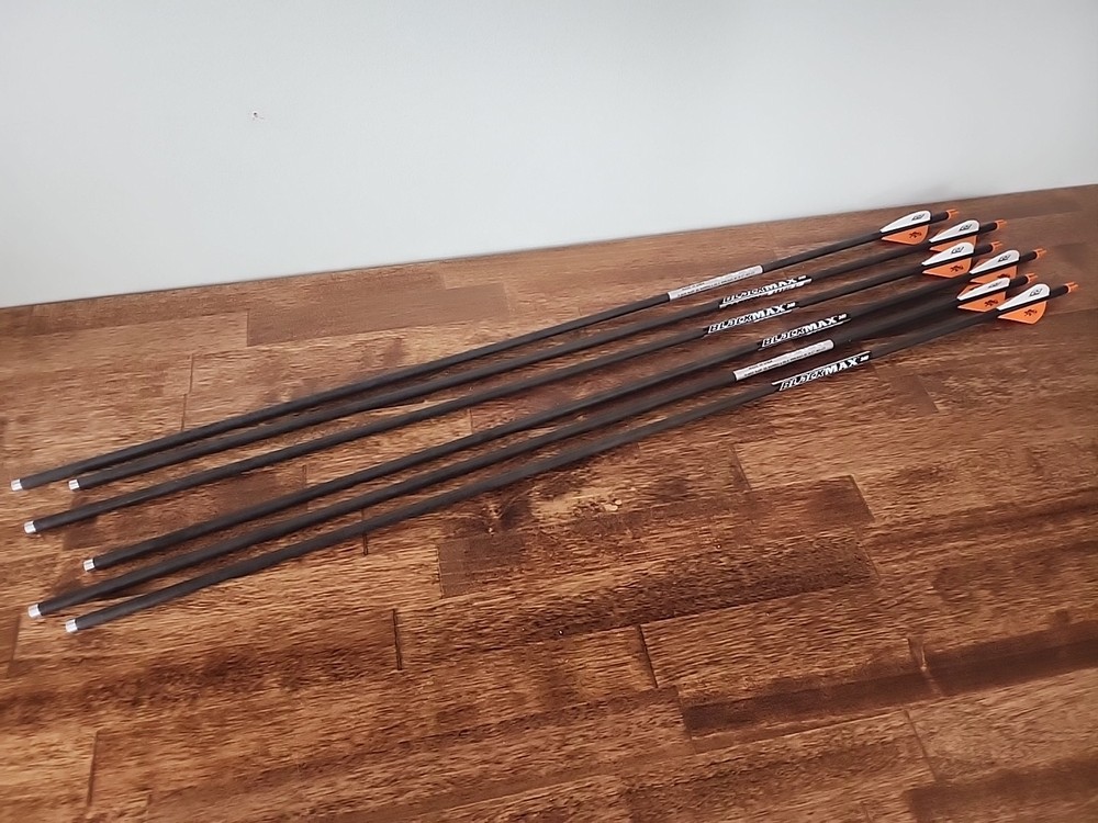 Black Max 340 Easton 6.5mm 30 Inches 70lbs 6 Pack
