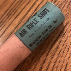Vintage Remington Red Top Air Rifle Shot – Full Tube