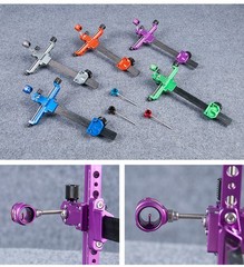 Archery Recurve Bow Sight Scope Washers Point 0.019″ Fiber Optic Pin Hunting