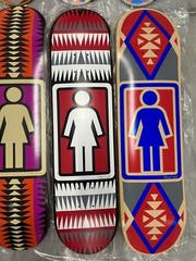GIRL Skateboards Navajo Series Complete 8 Skateboard Decks