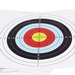 30 PCS Archery Target Paper Durable Full Shooting For Practice Popular