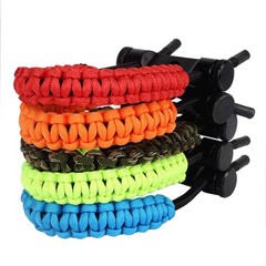 SOPOGER Archery Bow Wrist Sling Adjustable Hunting Strap Braided Orange