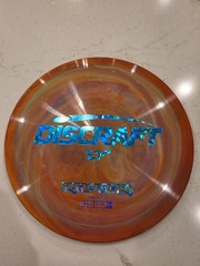 Discraft Raptor ESP Dyed Blue Shatter Stamp 173-174g