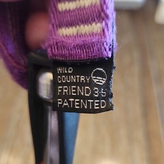 Wild Country Friend 3.5 Aluminum Climbing Cam (SLCD) w/ Purple Sling