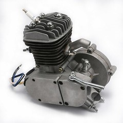 80cc Bike Bicycle Motorized 2 Stroke Petrol Gas Motor Engine Kit Set US STOCK