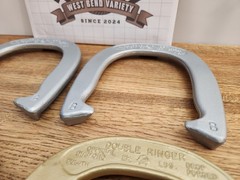Diamond Double Ringer 2-1/2 LB Horseshoes A & B, Set Of 4, Made In USA