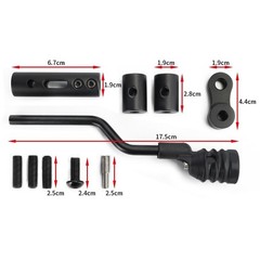 Archery Compound Bow String Stop Bracket Suppressor Mount Balance Stabilizer