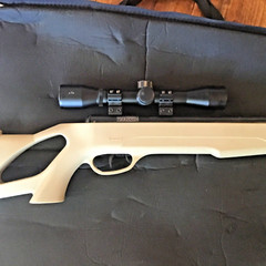 Swiss Arms TAC-1t Nitro Piston Beak Barrel Air Rifle 177 Cal W/4/32 Scope & Case
