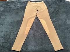 Kerrits brand equestrian riding pants light green color