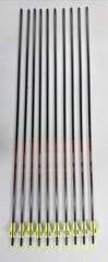 Black Eagle Arrows Rampage 200 Spine Full Length Arrows 4 Fletched – Item 4214