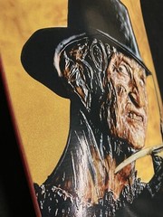 RARE Halloween Jim Greco Freddy Krueger Hammers Shaped Skateboard Deck Pearl