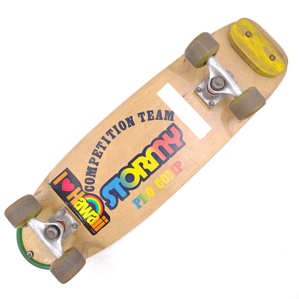 Used STORMY Original Skateboard AIRTRACKS Trucks Santa Cruz SLIME BALLS 60mm 97A