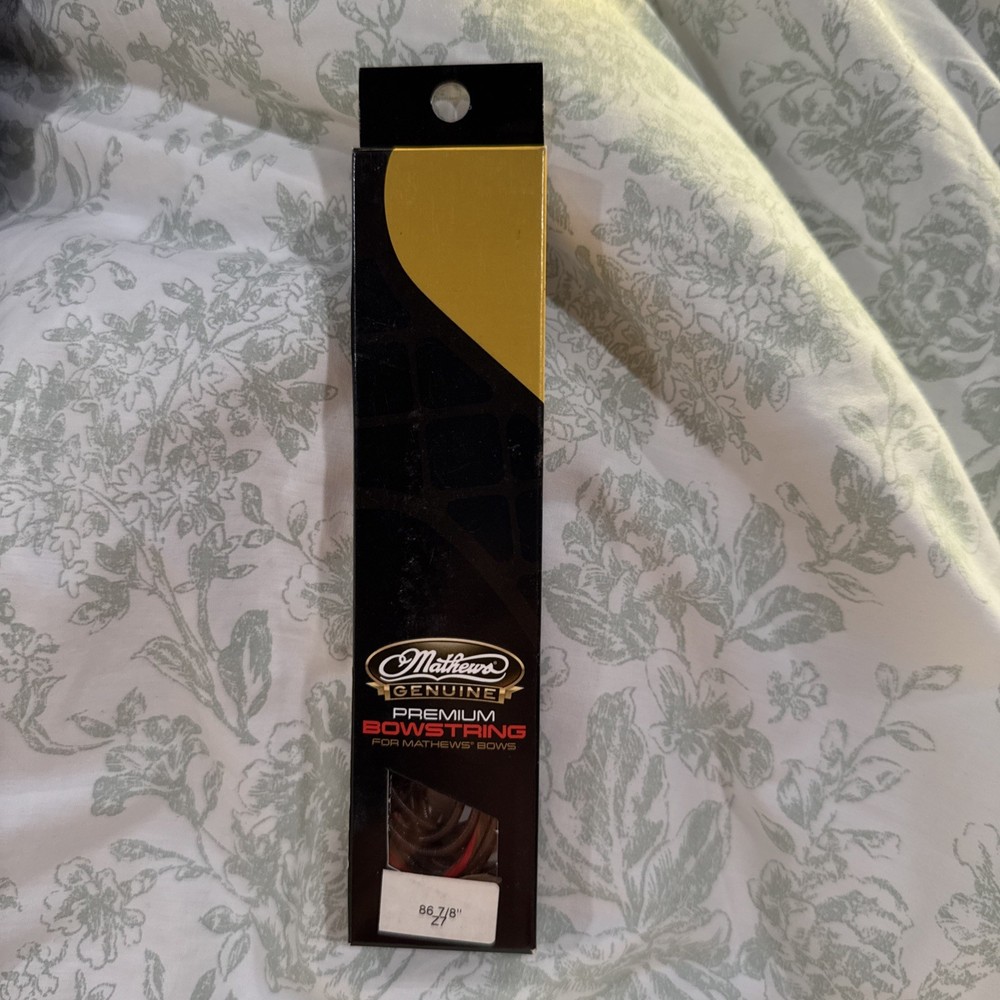 New Mathews Genuine Premium BowCable for Mathews Bows 86 7/8 TAN/RED Z7