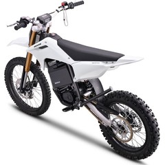 MotoTec Electric Dirt Bike Pro 72V 8000W 19/16 White MotoTec Bike