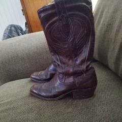 Dan Post Vintage Cowboy Boots Mens 7 1/2 Mens ,Spain, 3x Beaver