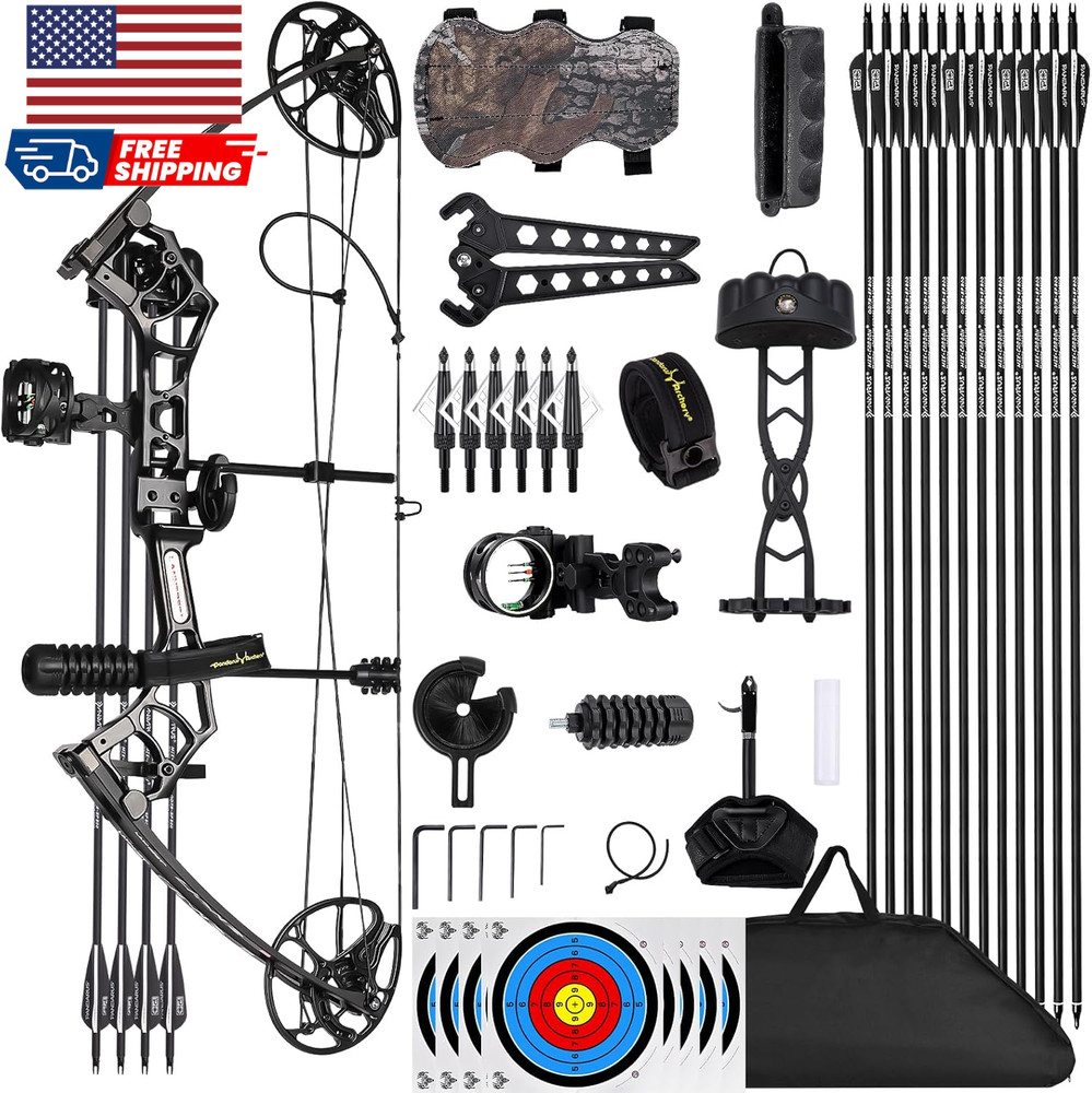 Compound Bow and Archery Sets – Right Hand Archery Compound Bows 0-70 Lbs Draw