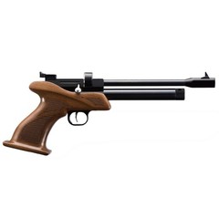SnowPeak CP1-M CO2 5.5mm Caliber Air Gun – (Black/Wood)
