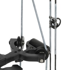 Compound Bow Dual-Use Steel Ball Arrow 40-65lbs Short Axis Archery Hunting RH LH