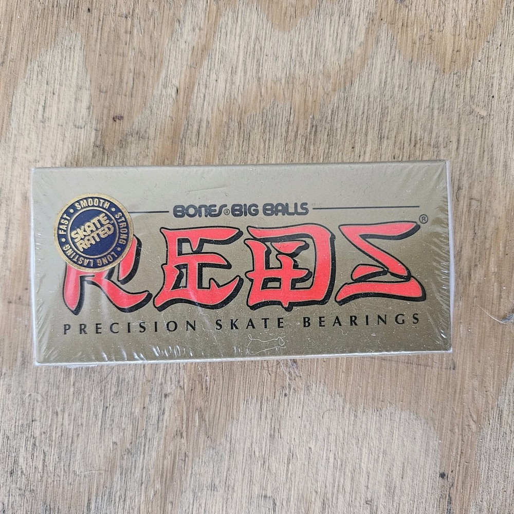 Bones Bearings Big Balls Reds Precision Skate Rated Bearings 8-Pack