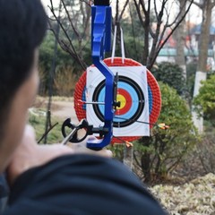 Alloy recurve bow 40 lbs draw weight metal bow available in three colors