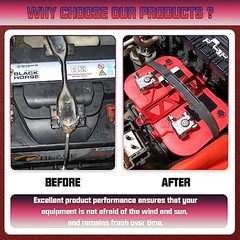 Aluminum Alloy Battery Tie Down Bracket, Hold Down Bracket Holder,Car red
