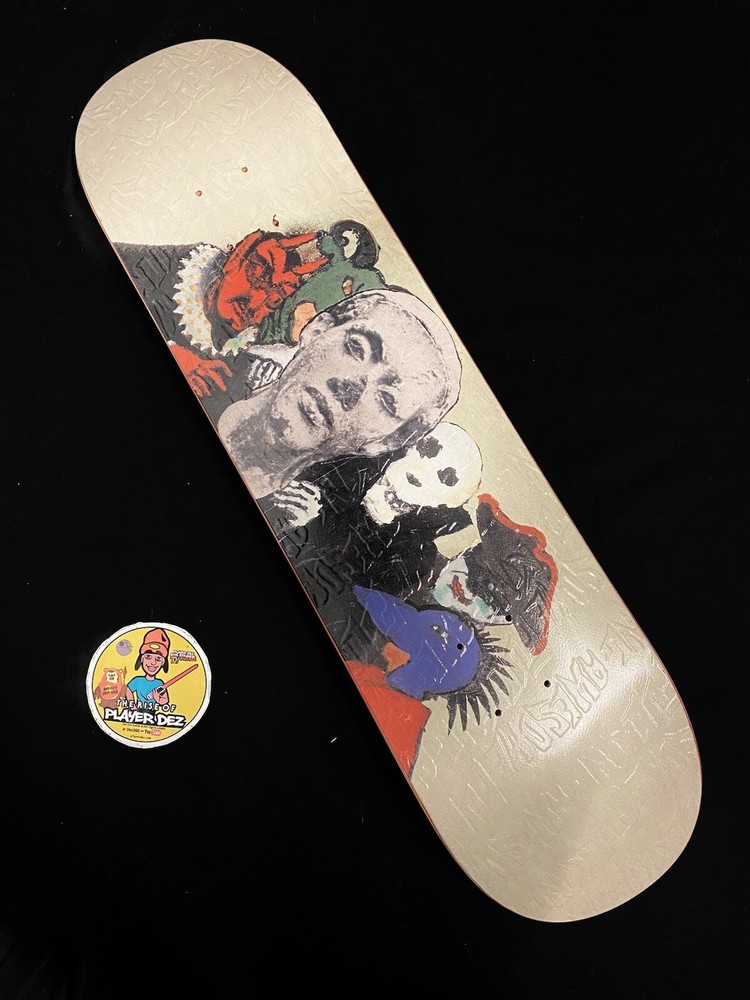 SUPER RARE F****** Awesome Embossed Devil FA Skateboard Deck 2016 Jason Dill