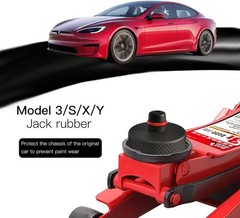 4 Pack Lifting Jack Pad Compatible for Tesla Model 3/S/X/Y Accessories,Rubber…