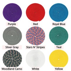 Polypropylene Utility Rope – 1/4″ diameter – Multiple Lengths – 15+ Colors
